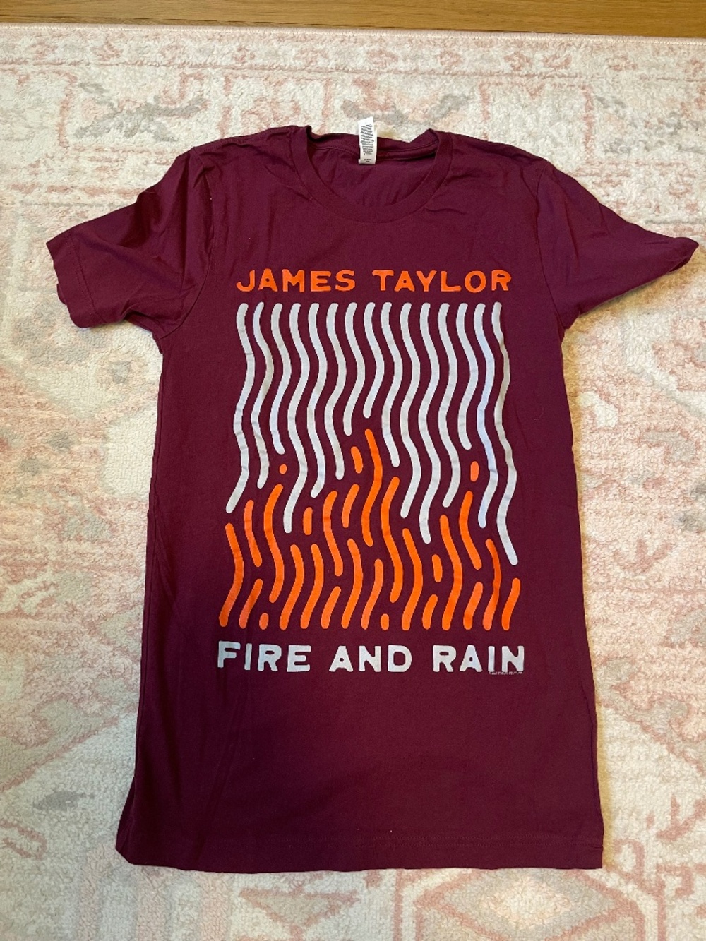 Authentic James Taylor Concert Tee